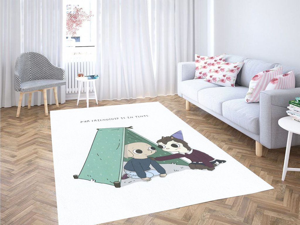 Our Friendship In Tents Summer Camp Island Living Room Modern Carpet Rectangle Rug