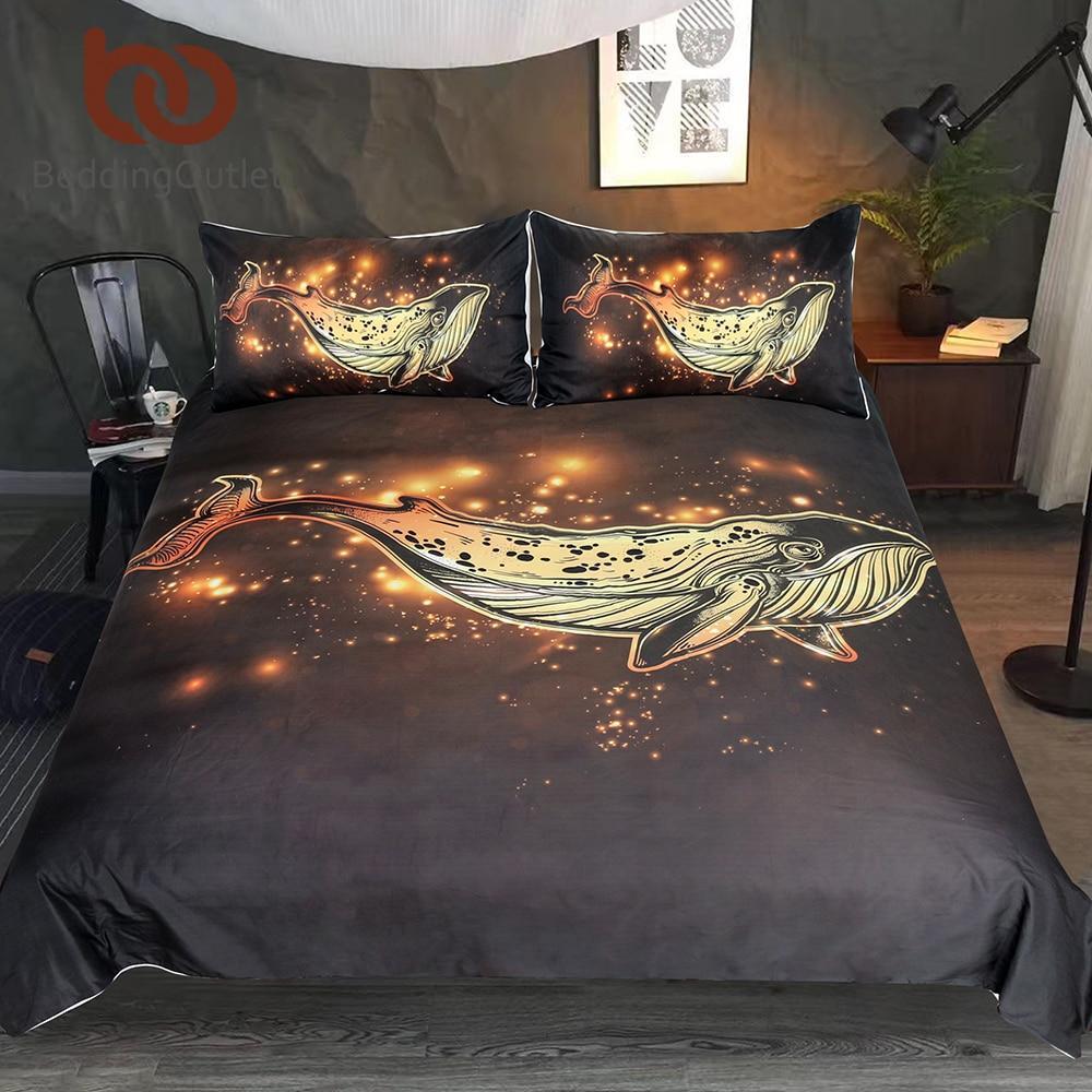 Outlet Golden Whale Queen Luxurious Duvet Cover Bedding Set
