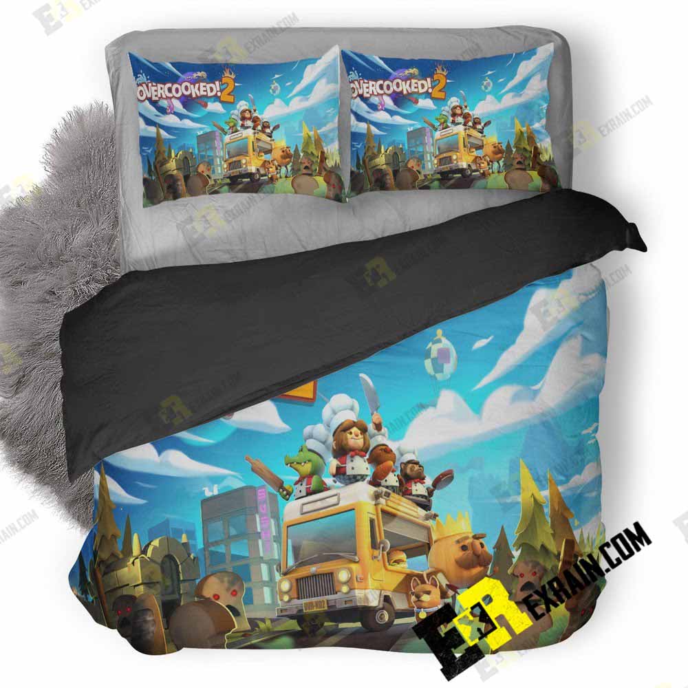Overcooked 3D Customized Duvet Cover Bedding Set