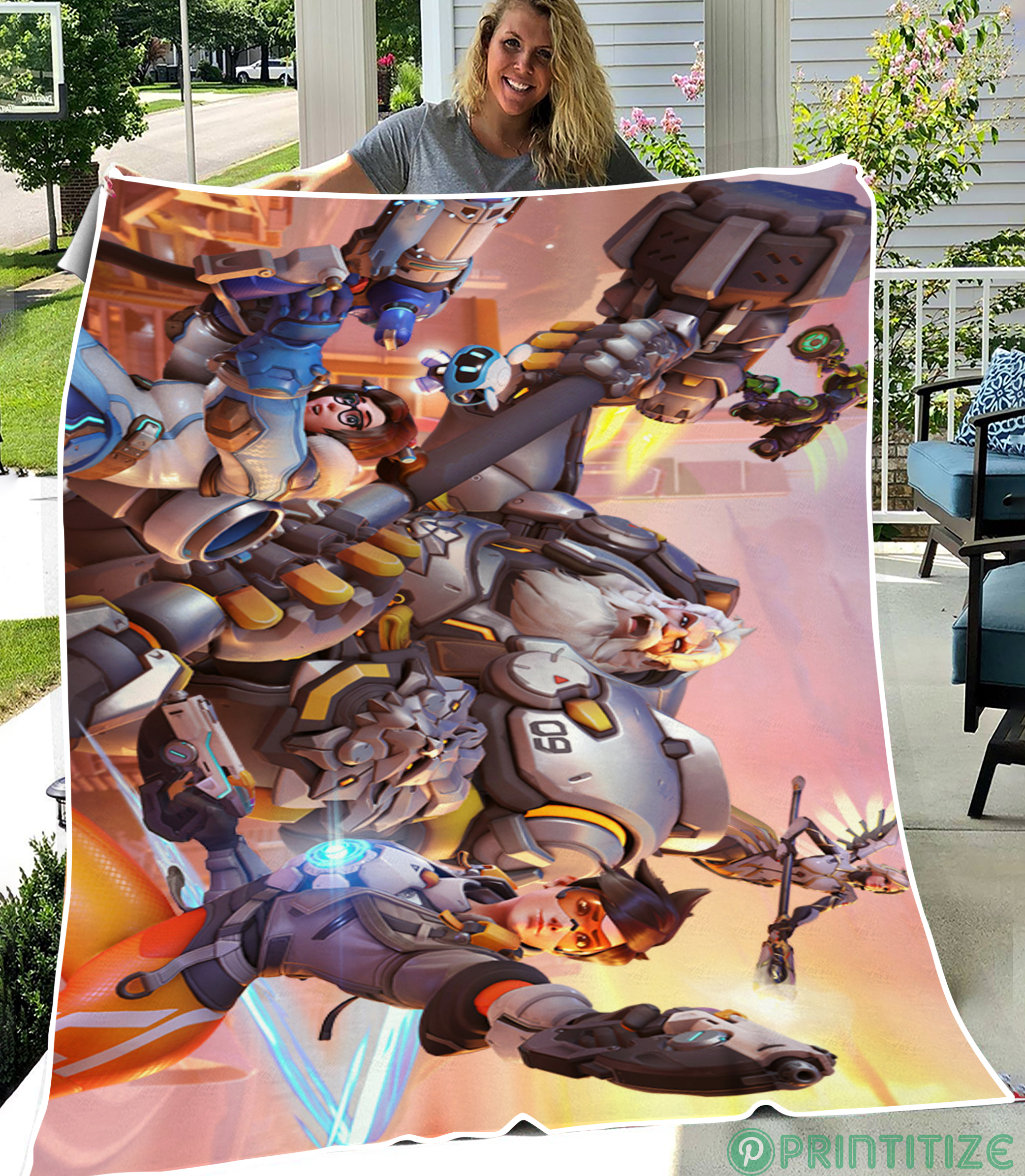 Overwatch 2 System Requirements Fleece Blanket