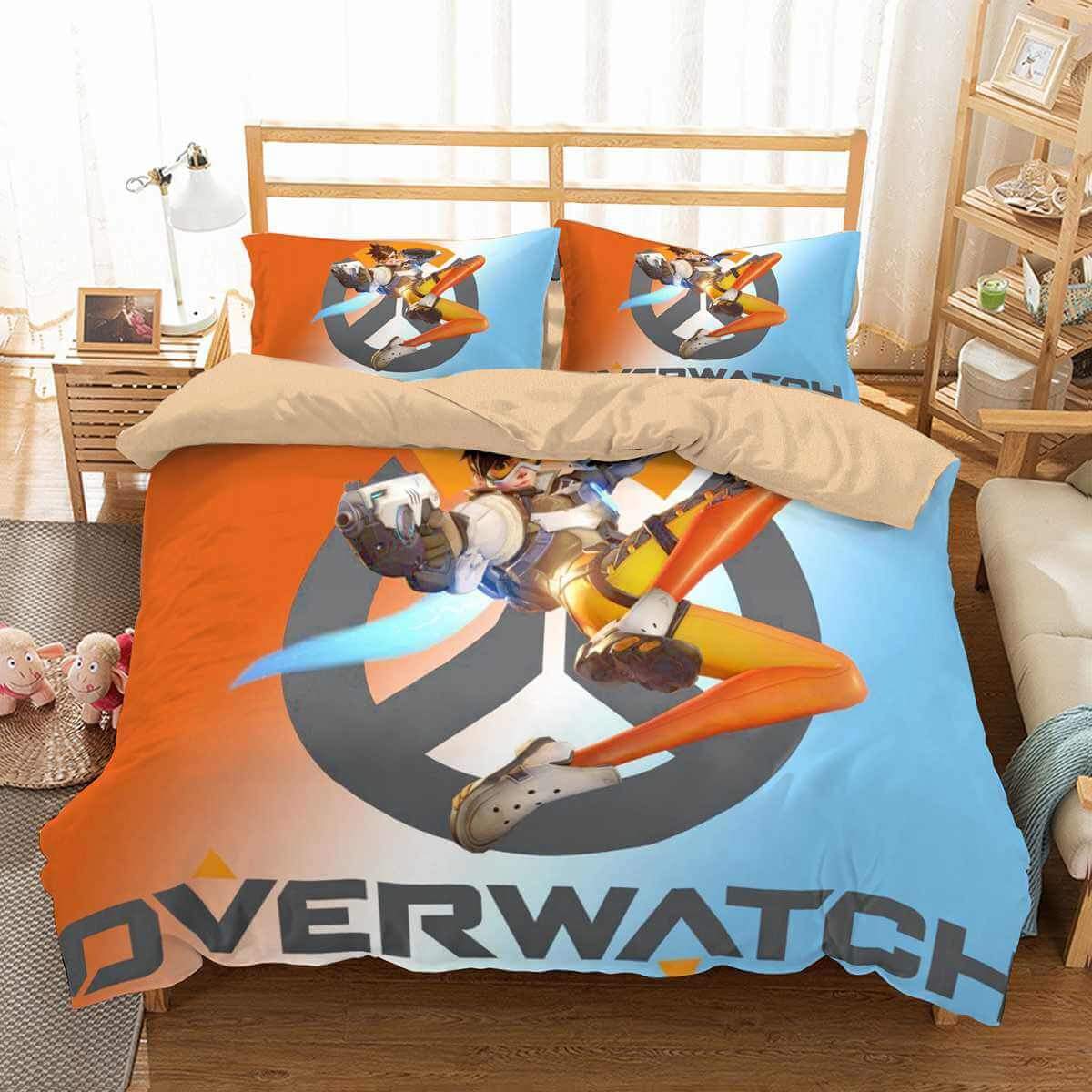 Overwatch 3D Customized Duvet Cover Bedding Set