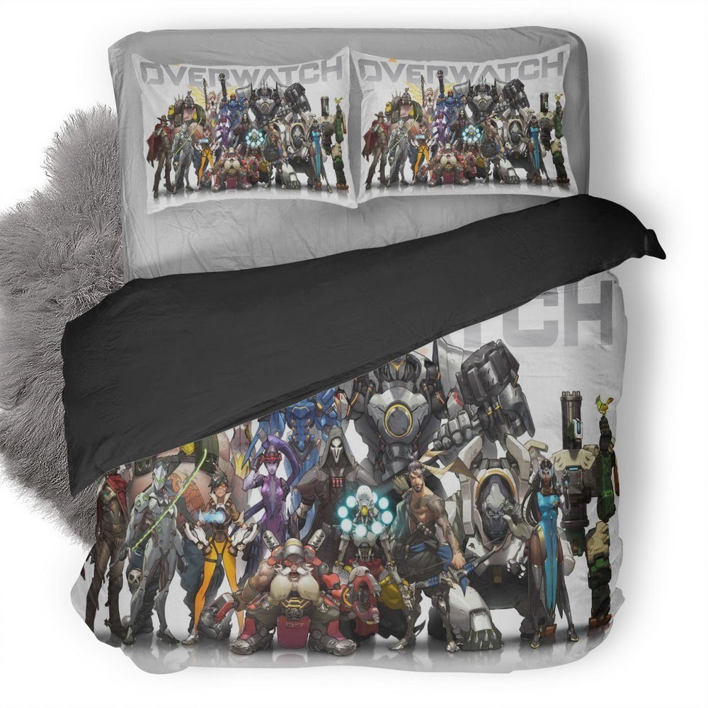 Overwatch 3D Customized Duvet Cover Bedding Set