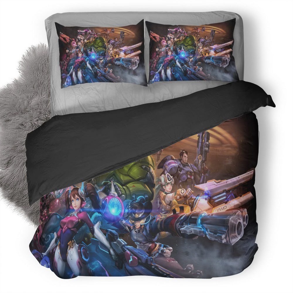 Overwatch 3D Customized Duvet Cover Bedding Set