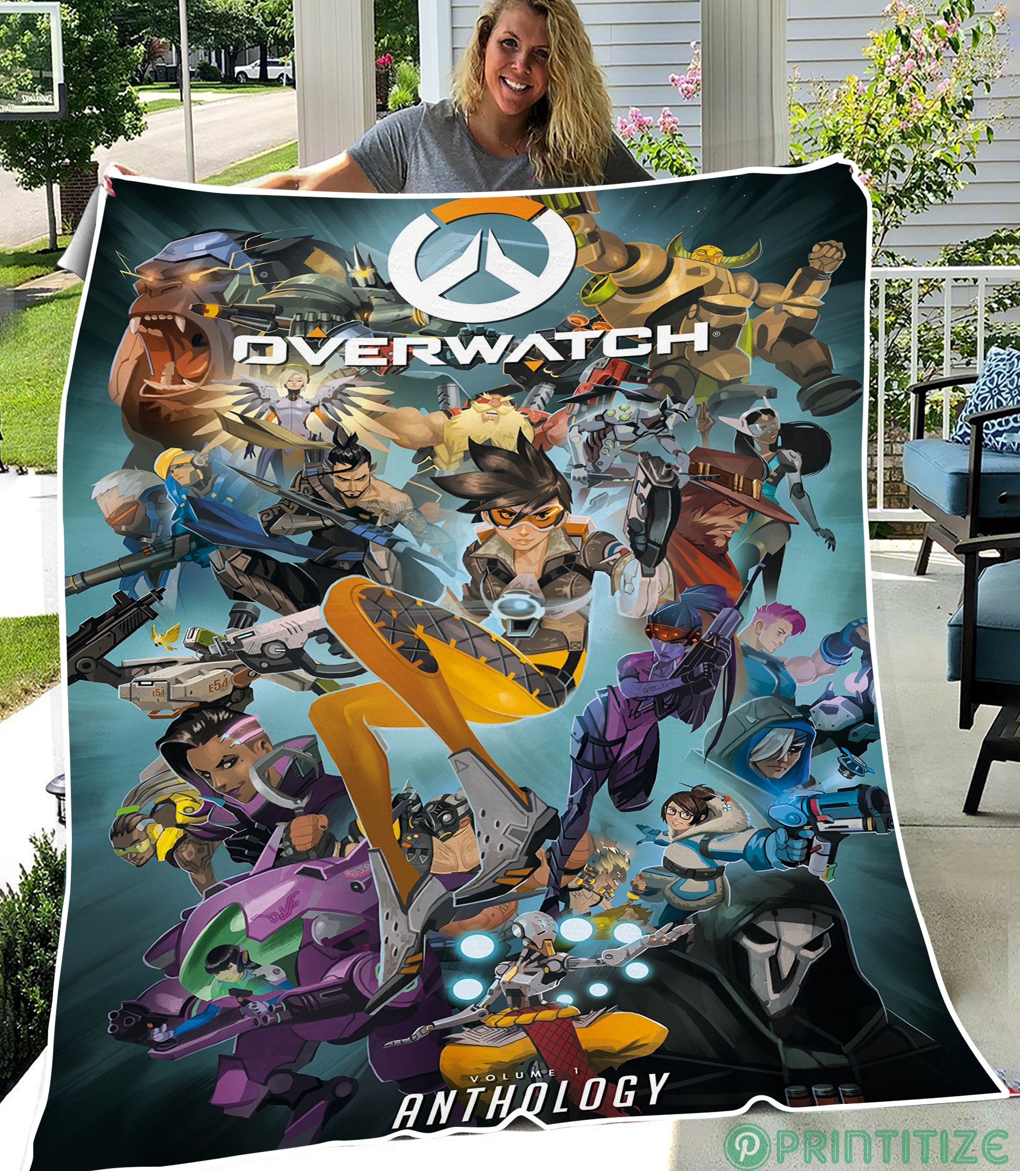 Overwatch Anthology Volume Fleece Blanket