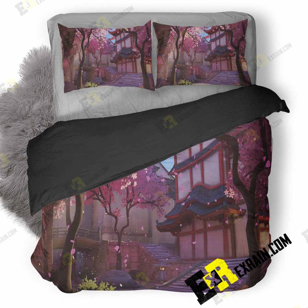 Overwatch Blizzard Entertainment 3D Customized Duvet Cover Bedding Set