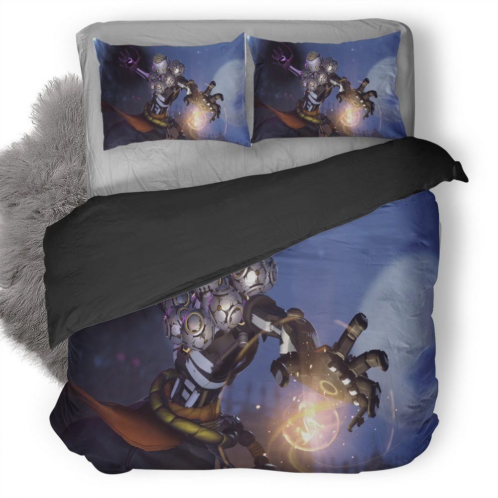 Overwatch Halloween 3D Customized Duvet Cover Bedding Set