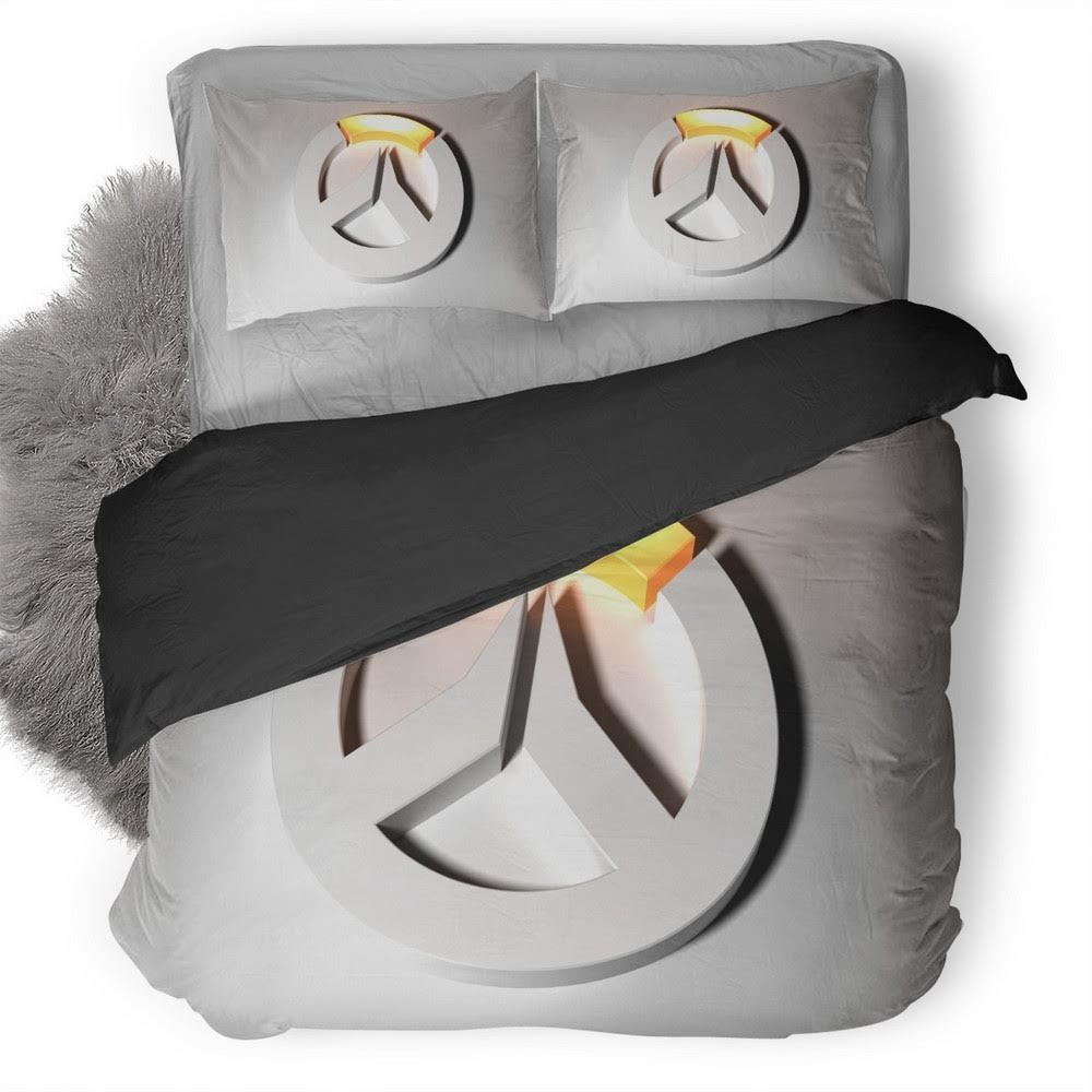 Overwatch Logo 3D Customized Duvet Cover Bedding Set