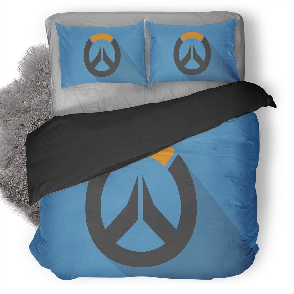 Overwatch Logo 3D Customized Duvet Cover Bedding Set