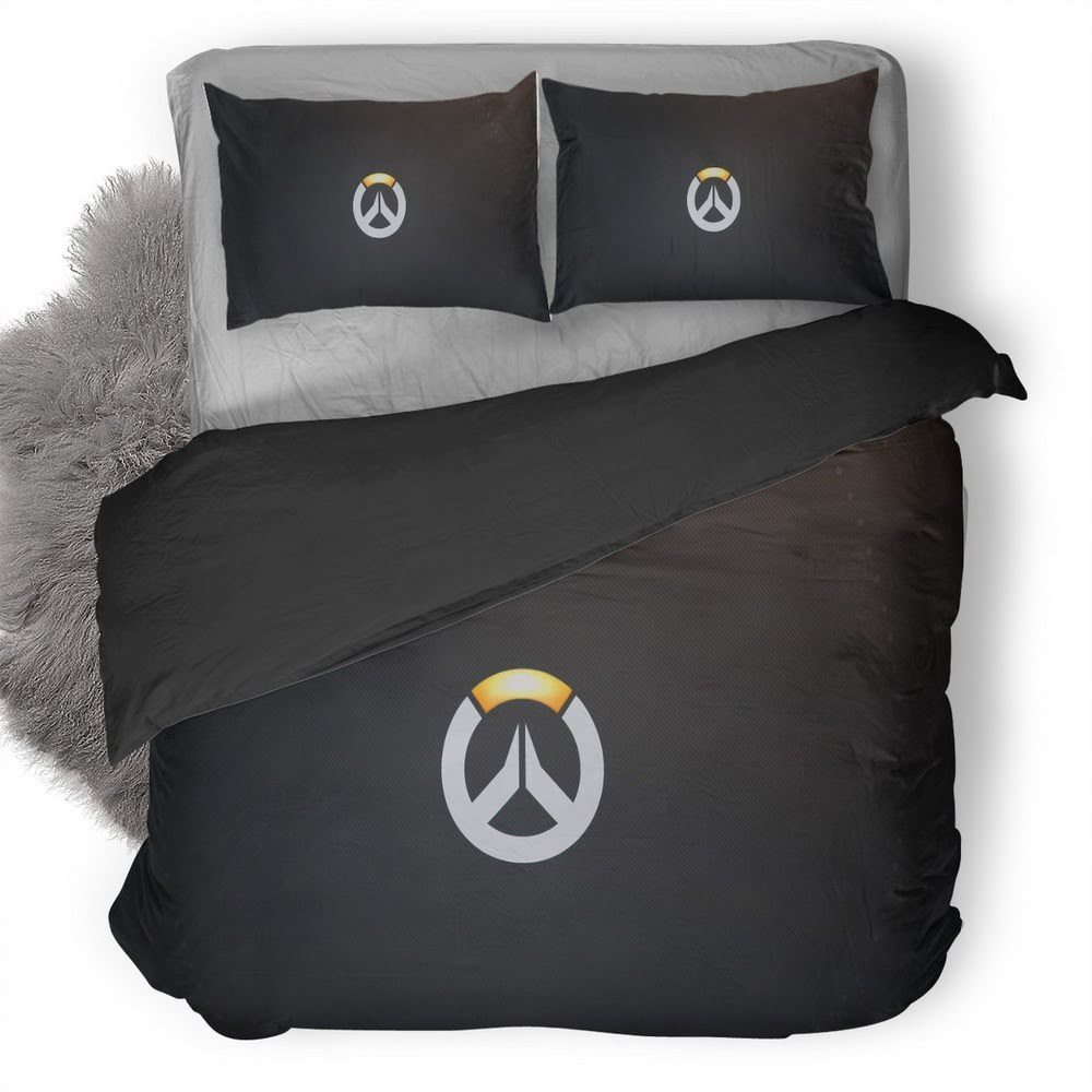 Overwatch Logo 3D Customized Duvet Cover Bedding Set