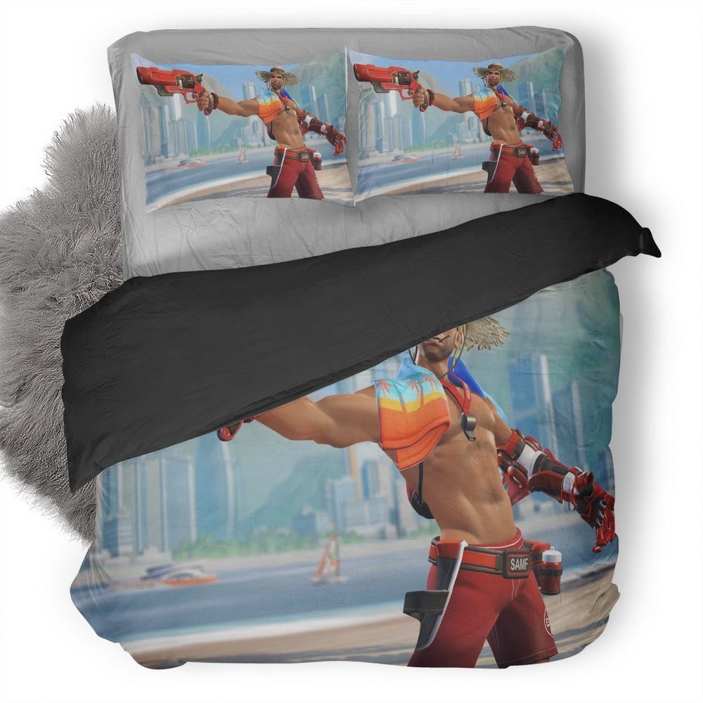 Overwatch Mccree 3D Customized Duvet Cover Bedding Set