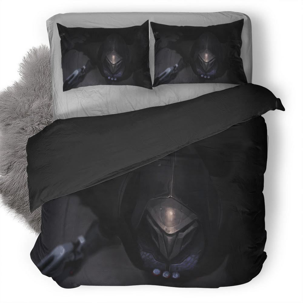 Overwatch Reaper 3D Customized Duvet Cover Bedding Set
