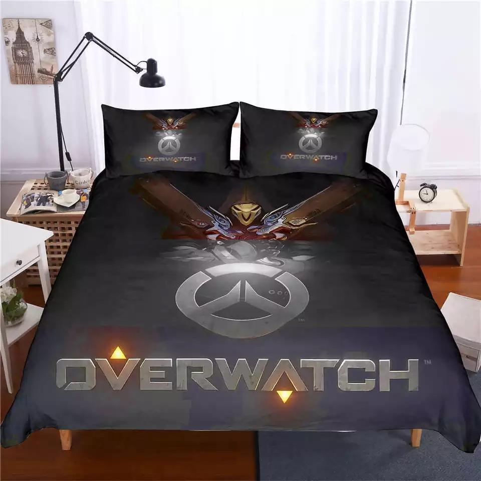 Overwatch Reaper Et Et Bed 3D Bag Gamekin Xbox3D Customized Duvet Cover Bedding Set