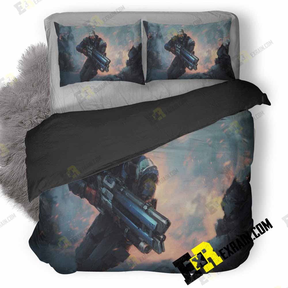 Overwatch Soldier 76 N7 3D Customized Duvet Cover Bedding Set