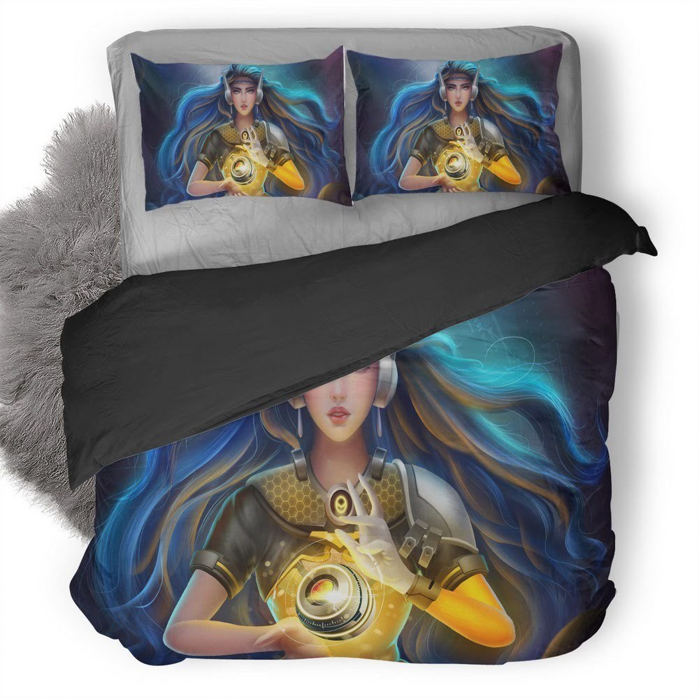Overwatch Symmetra 3D Customized Duvet Cover Bedding Set