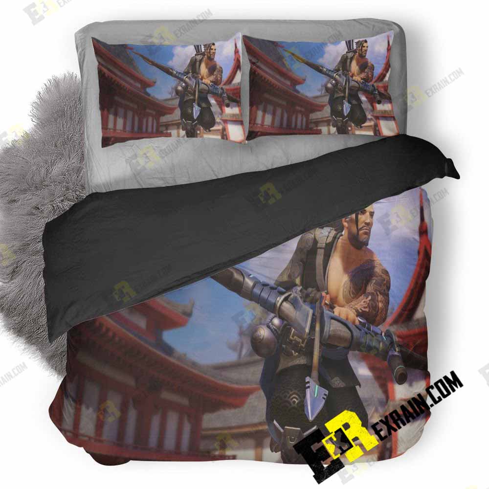 Overwatch Wide 3D Customized Duvet Cover Bedding Set