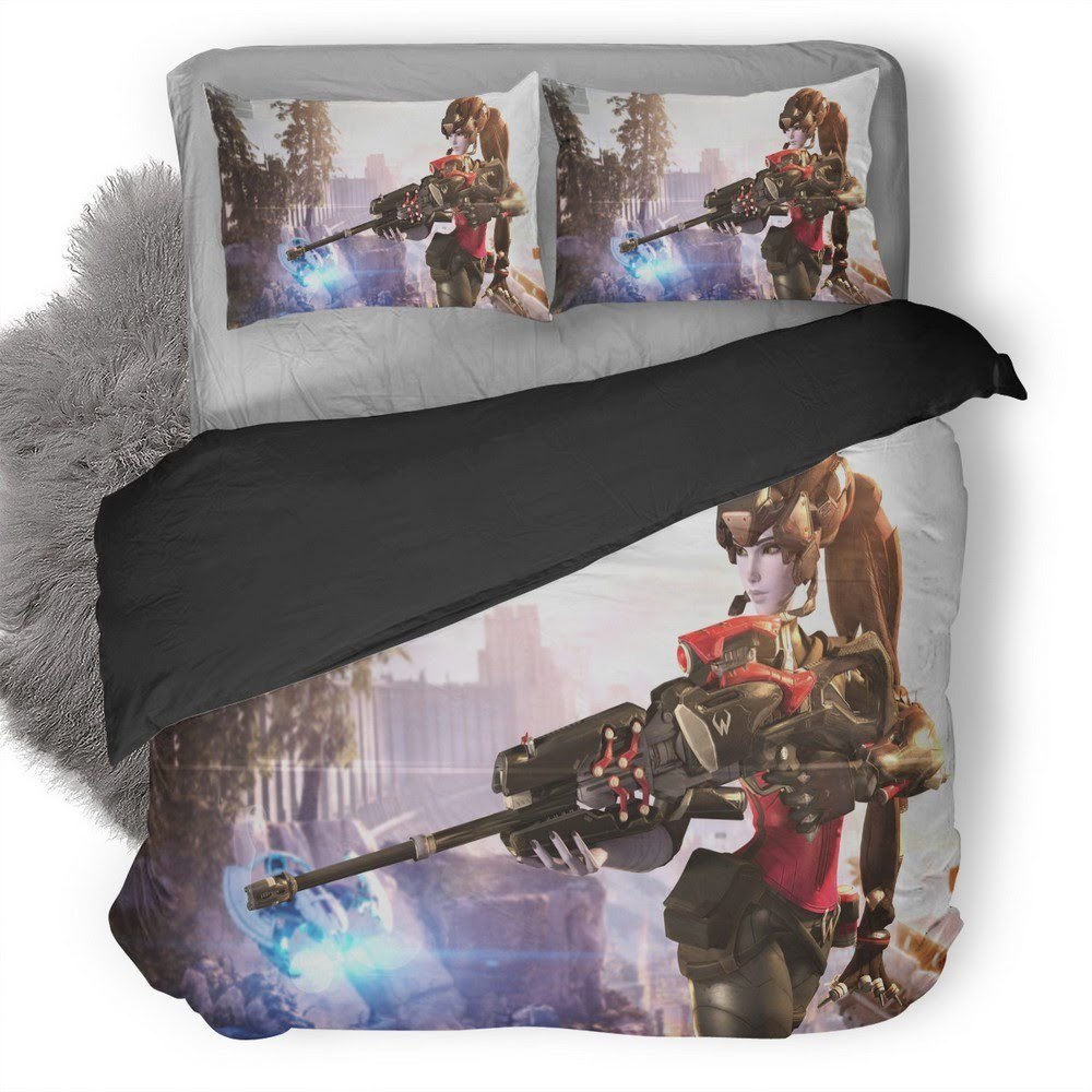 Overwatch Widowmaker 3D Customized Duvet Cover Bedding Set