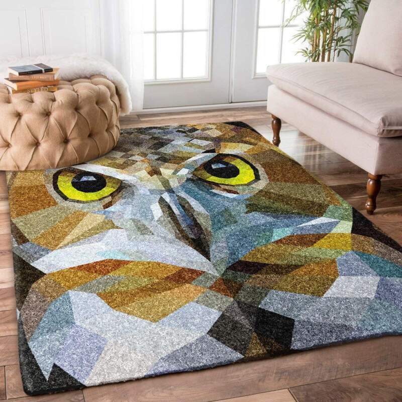 Owl Rectangle Rug