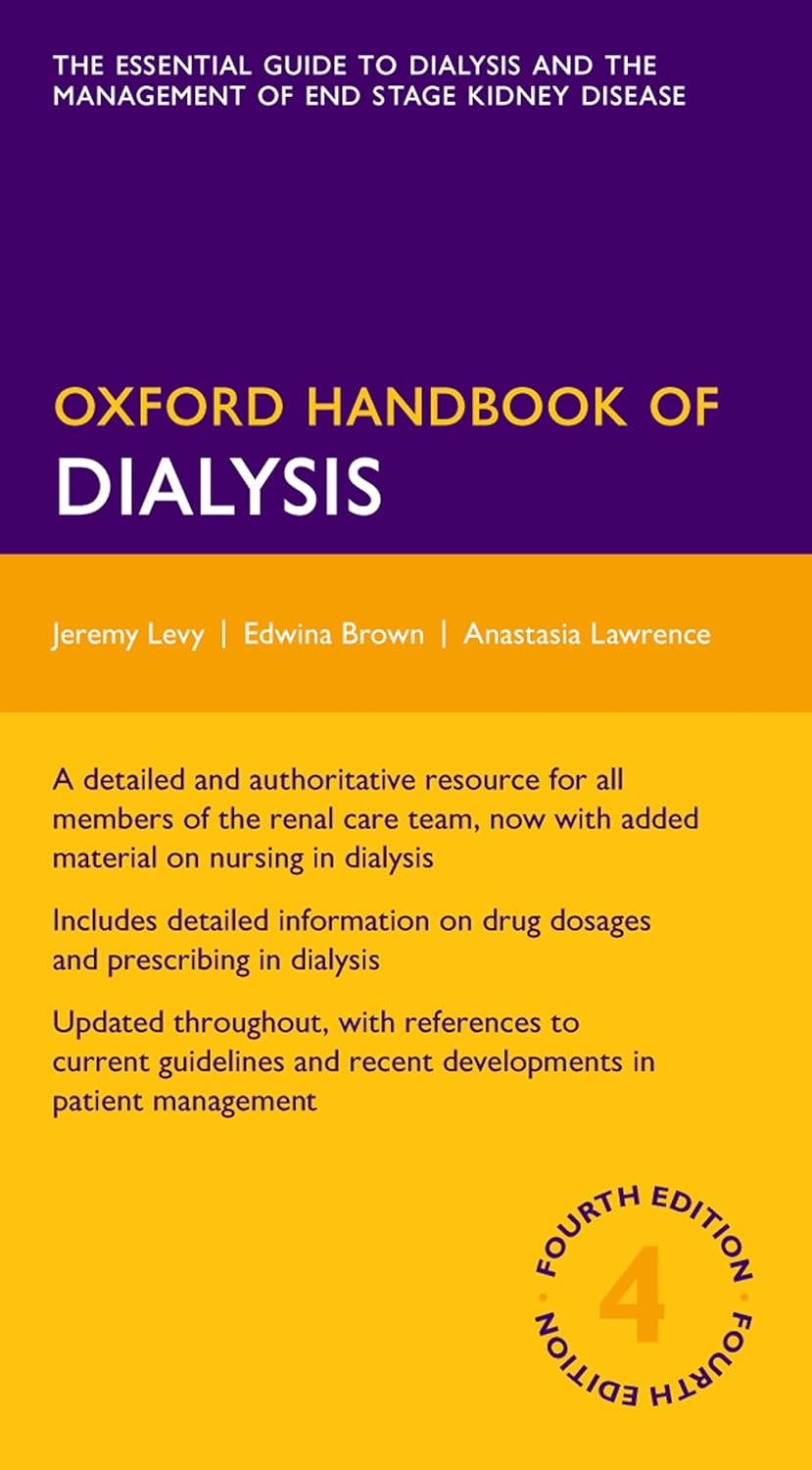 Oxford Handbook of Dialysis (Oxford Medical Handbooks) (PDF/EPUB Version)