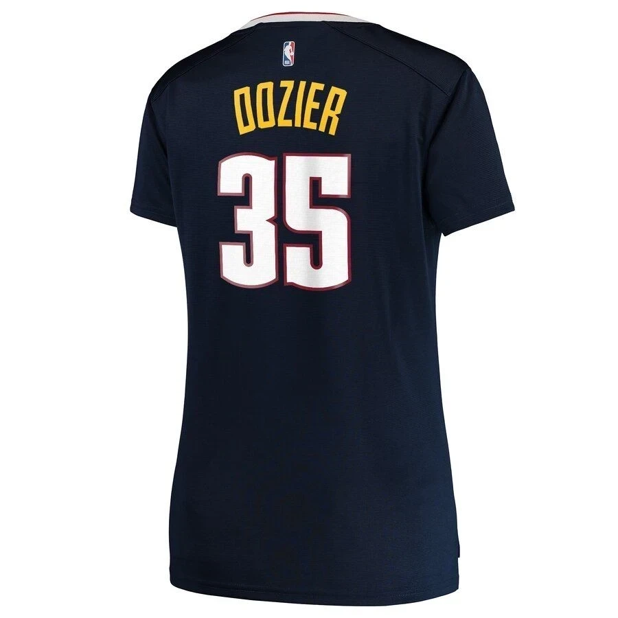 P.j. Dozier Denver Nuggets Women’s Fast Break Player Jersey – Icon Edition – Navy