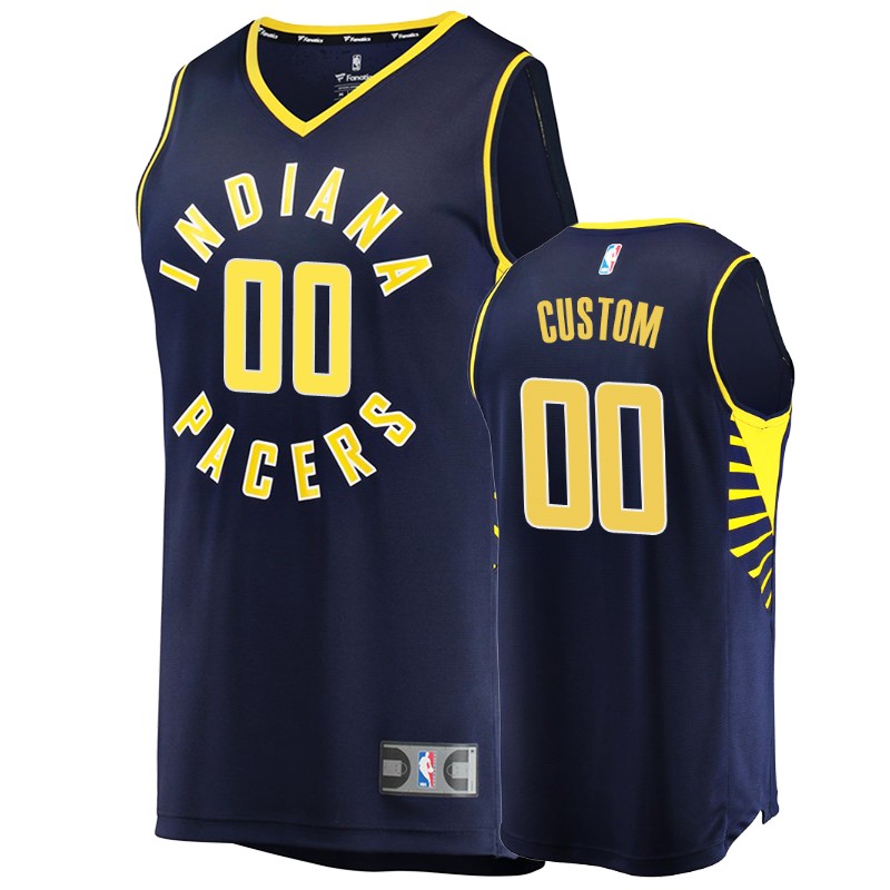 Pacers Men's Custom #00 Icon Fanatics Branded Jersey
