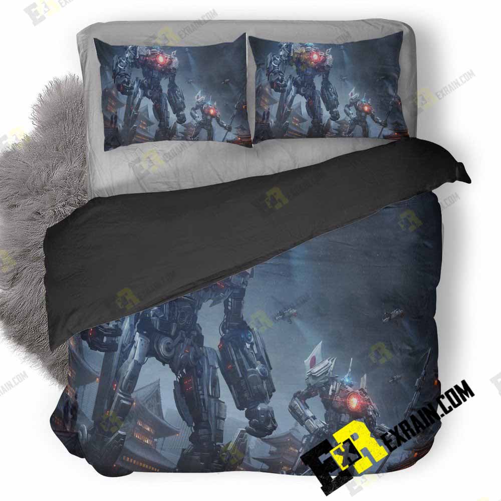 Pacific Rim Concept 3D Customized Duvet Cover Bedding Set