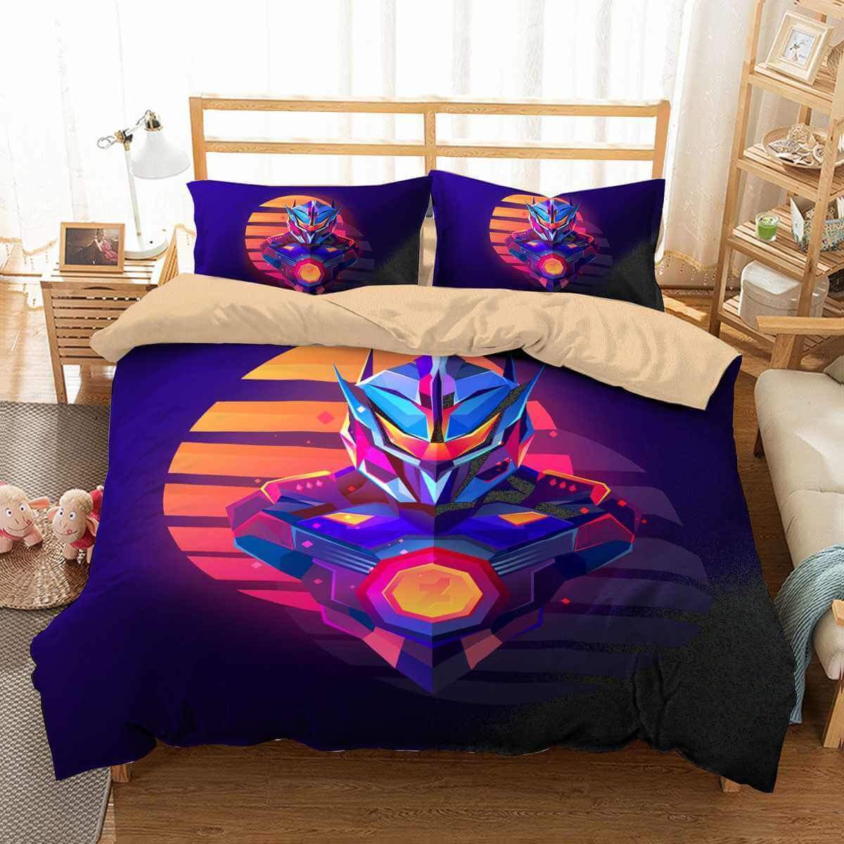 Pacific Rim Minimal 3D Customized Duvet Cover Bedding Set
