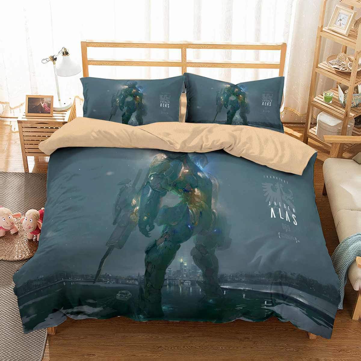 Pacific Rim Uprising 3D Customized Duvet Cover Bedding Set