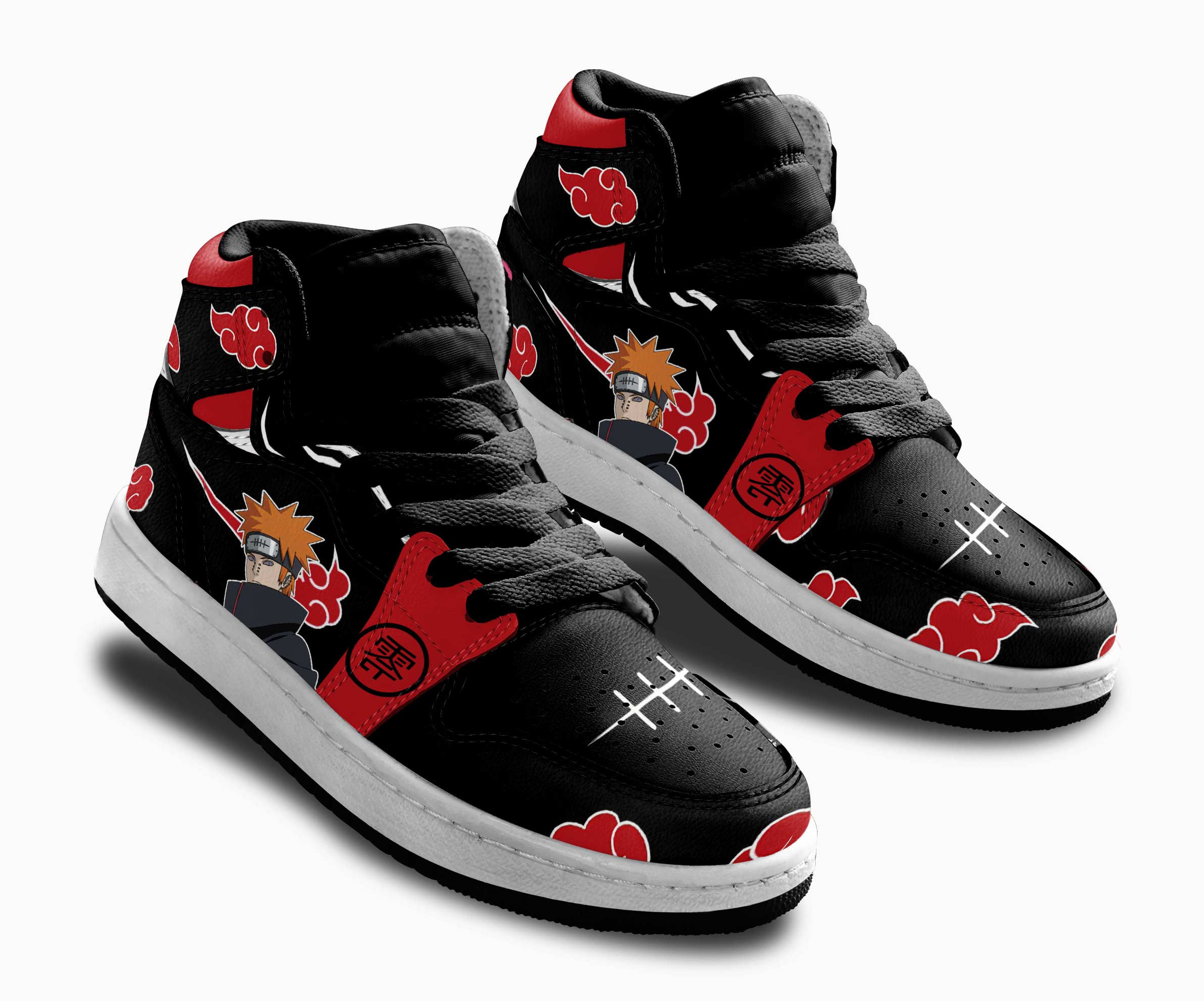 Pain Akatsuki Kids Sneakers Custom Anime NRT Shoes For Kids