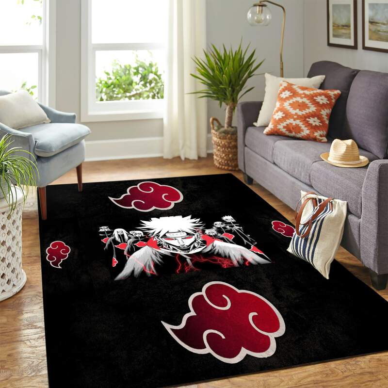 Pain Akatsuki Naruto Carpet Floor Area Rectangle Rug
