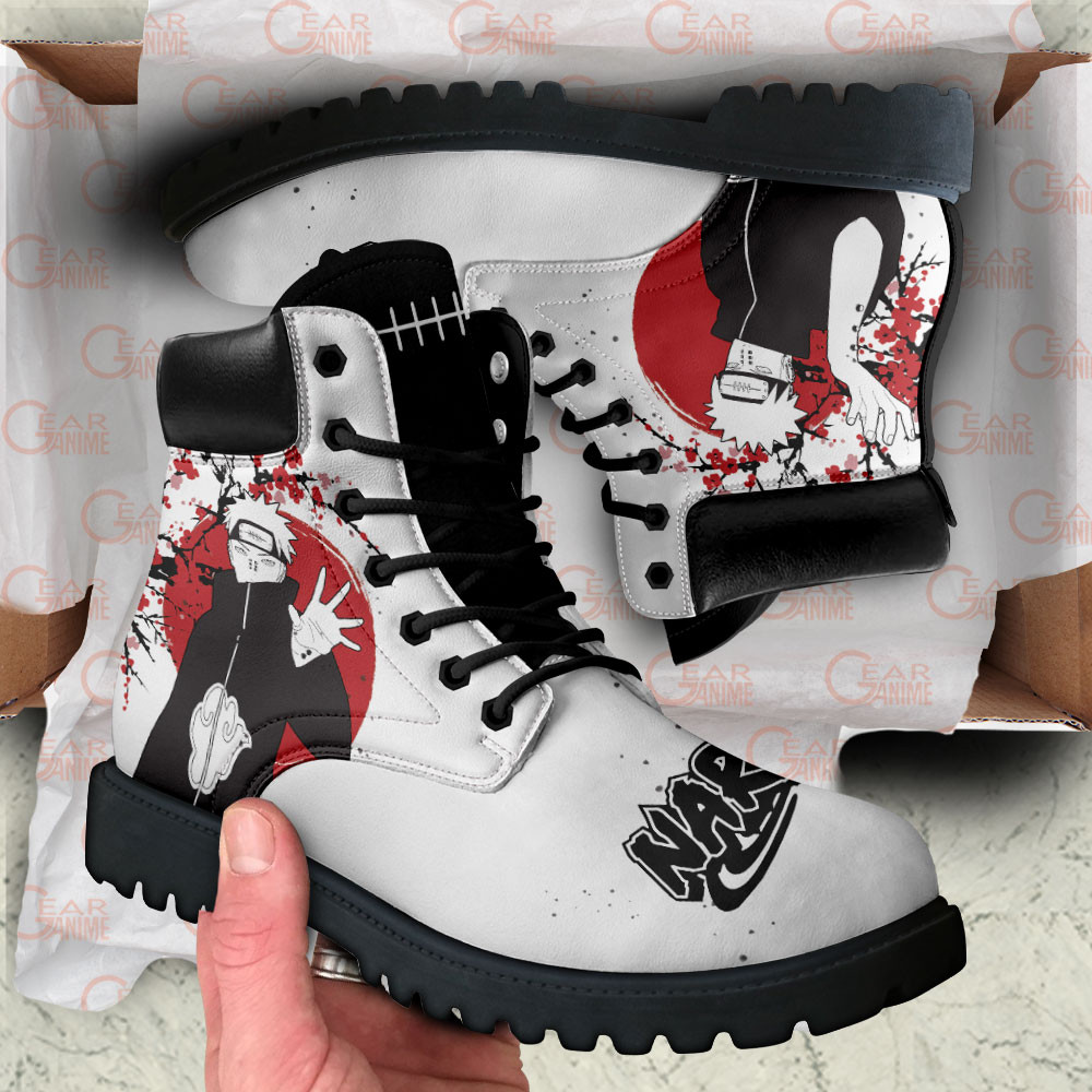 Pain Boots Anime Custom Shoes Japan Style