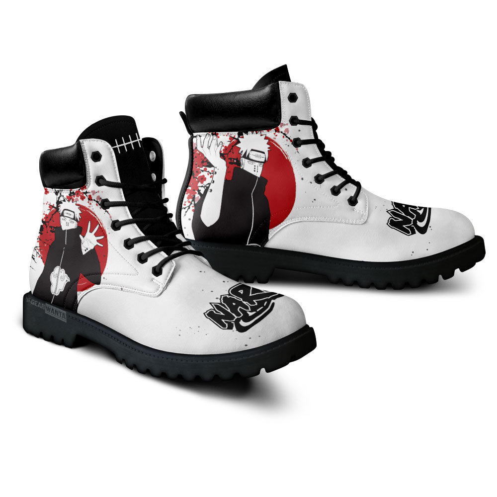 Pain Boots Anime Custom Shoes Japan Style