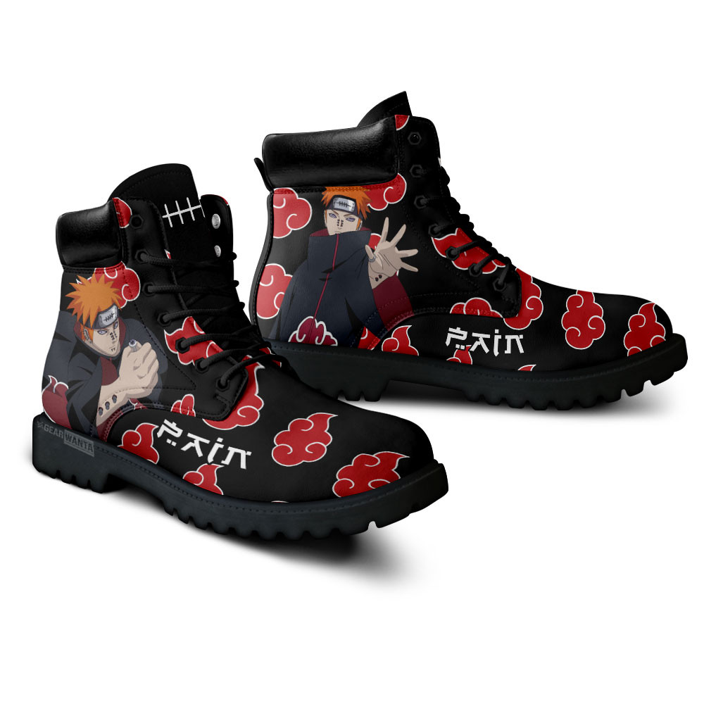 Pain Boots Custom Shoes For Anime Fans