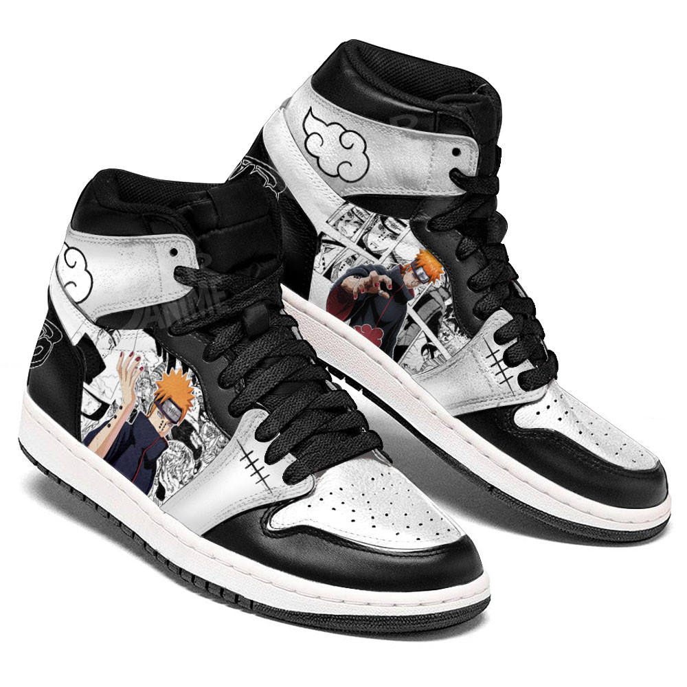 Pain JD1s Sneakers Manga Anime Shoes, Air Jordan Hightop