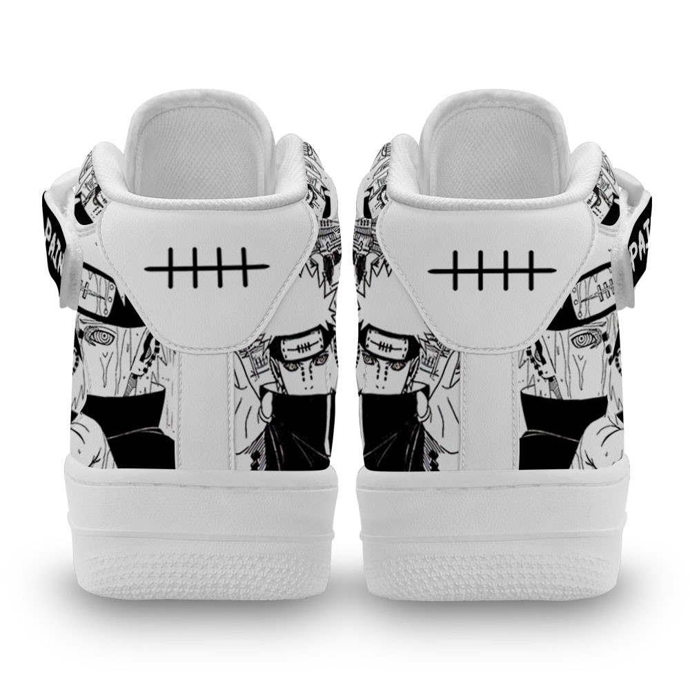 Pain Sneakers Air Mid Custom Anime Shoes Mix Manga