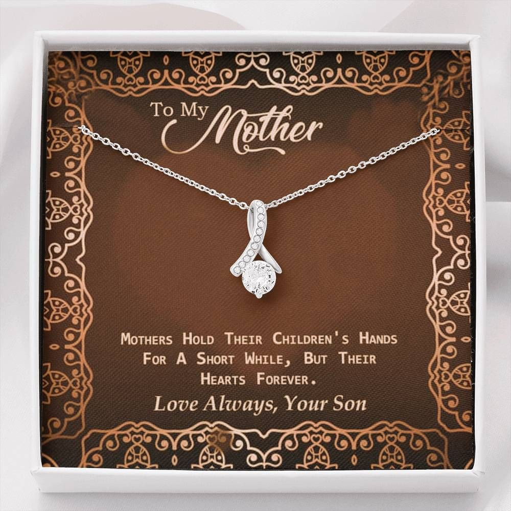 Paisley Son Gift For Mom Alluring Beauty Necklace Mothers Hold Their Children’s Heart