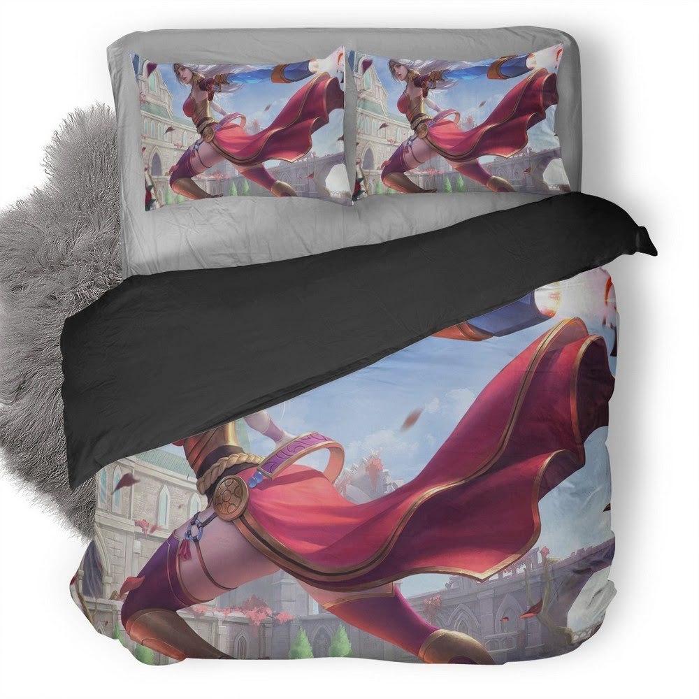 Paladins 3D Customized Duvet Cover Bedding Set