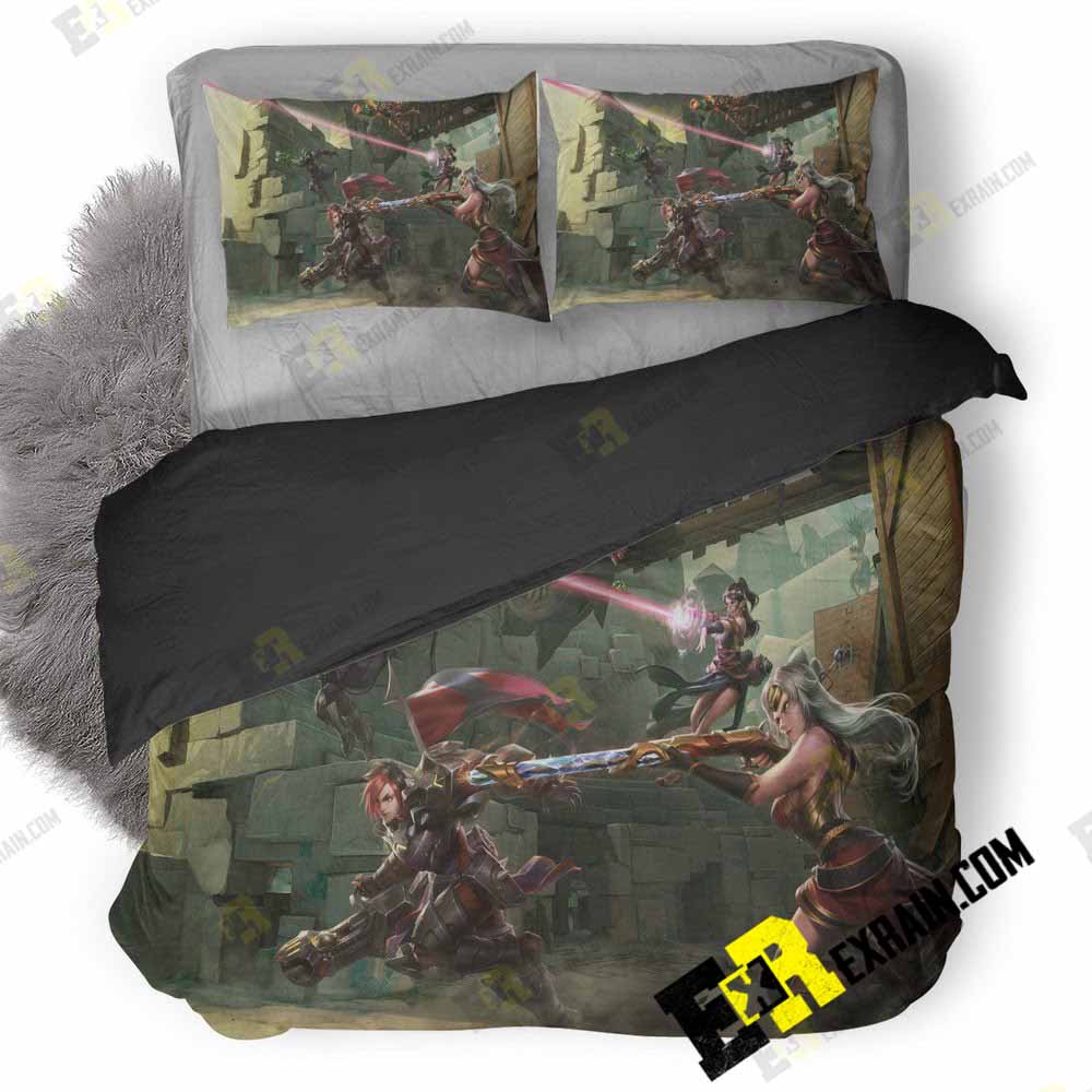 Paladins A8 3D Customized Duvet Cover Bedding Set