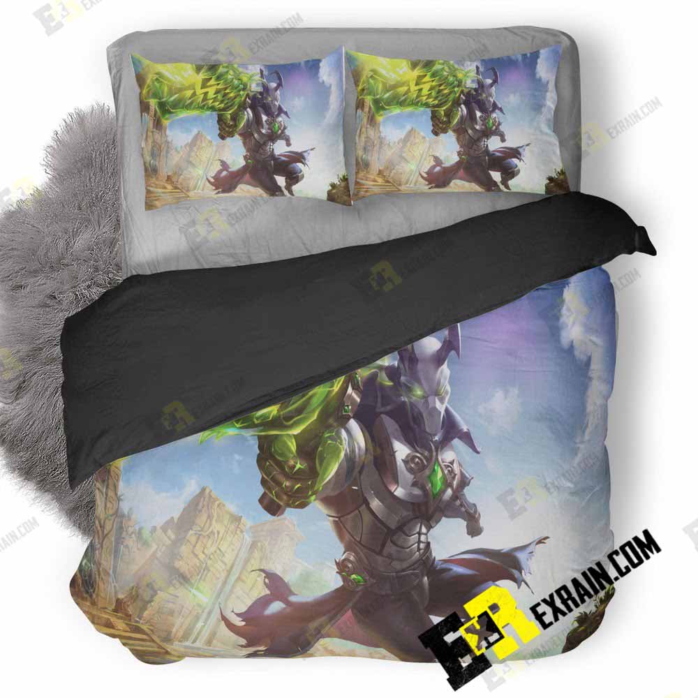 Paladins Androxus 3S 3D Customized Duvet Cover Bedding Set