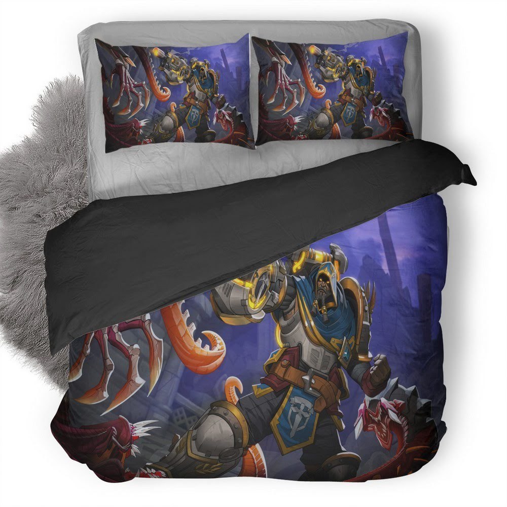 Paladins Atlas 3D Customized Duvet Cover Bedding Set