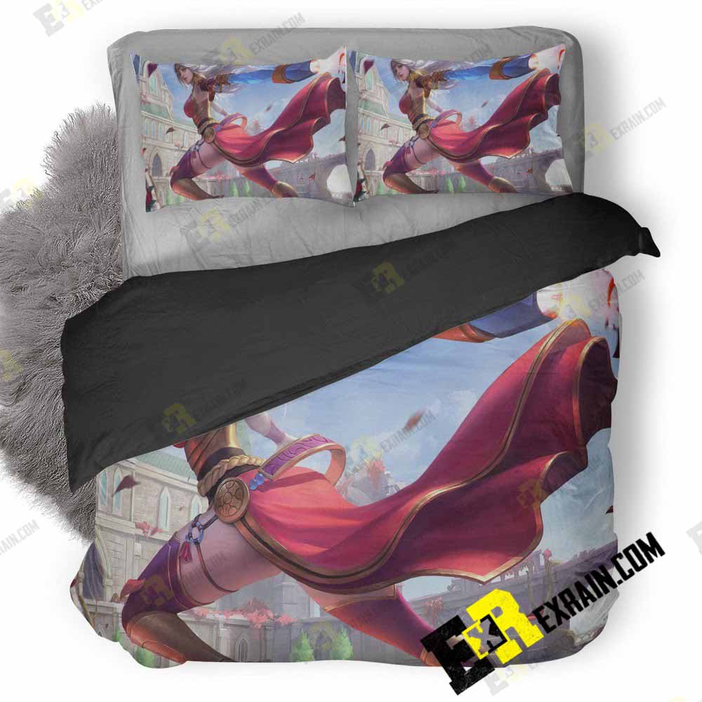 Paladins Fantasy Girl Nh 3D Customized Duvet Cover Bedding Set