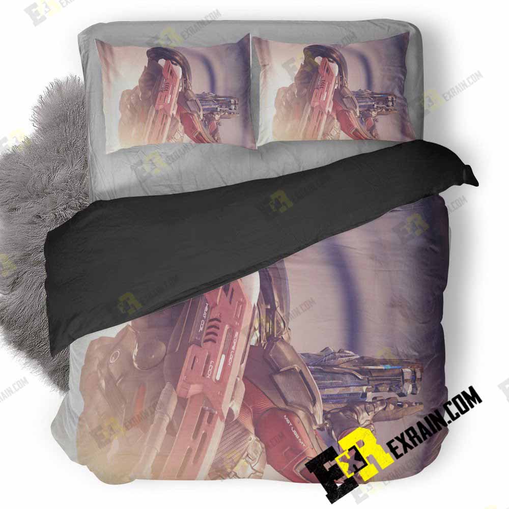 Pale Ryder Mass Effect Andromeda Nz 3D Customized Duvet Cover Bedding Set