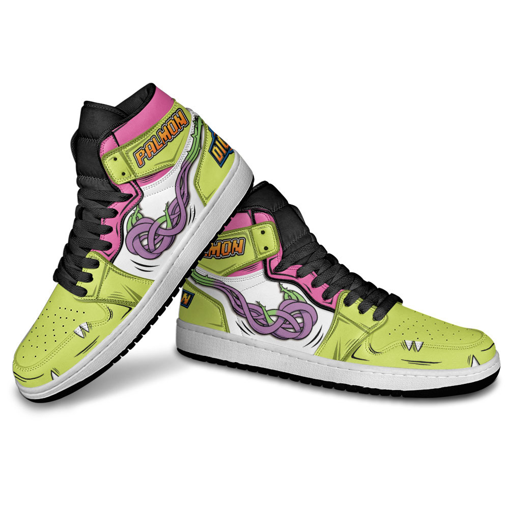 Palmon Skill JD1s Sneakers Digimon Anime Shoes For Fans, Air Jordan Hightop