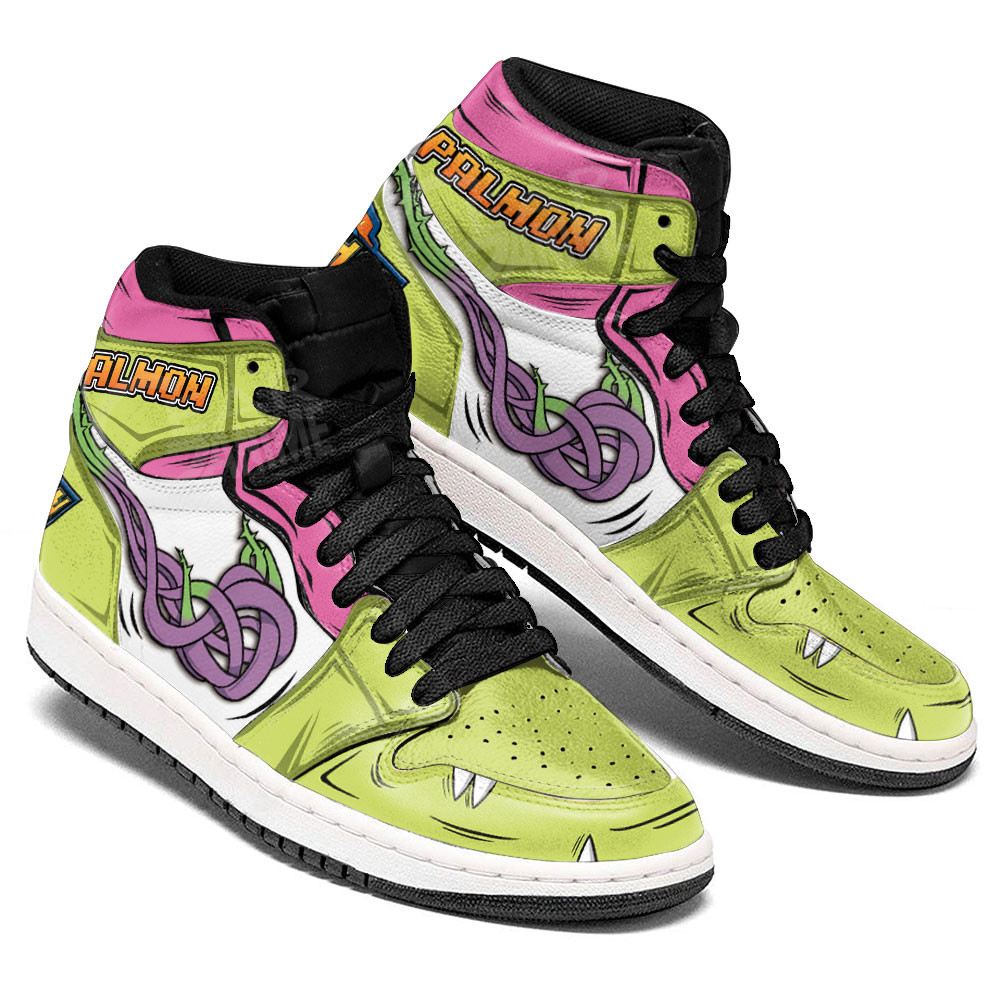 Palmon Skill JD1s Sneakers Digimon Anime Shoes For Fans, Air Jordan Hightop