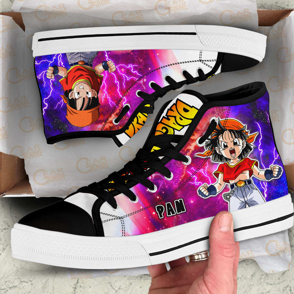 Pan High Top Shoes Dragon Ball Super Custom Anime Sneakers