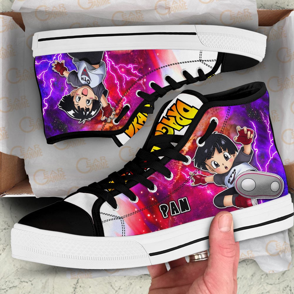 Pan High Top Shoes Dragon Ball Super Custom Anime Sneakers