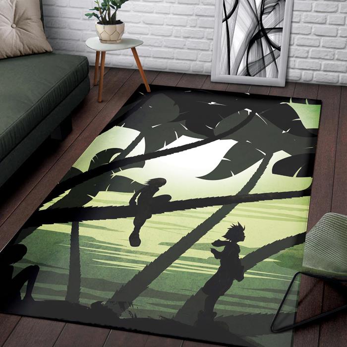 Paradise Island of Zelda Rectangle Rug – Custom Size And Printing
