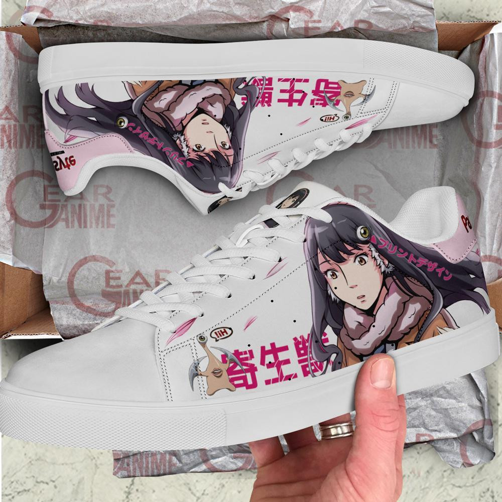 Parasyte Kana Kimishima Skate Sneakers Horror Anime Shoes