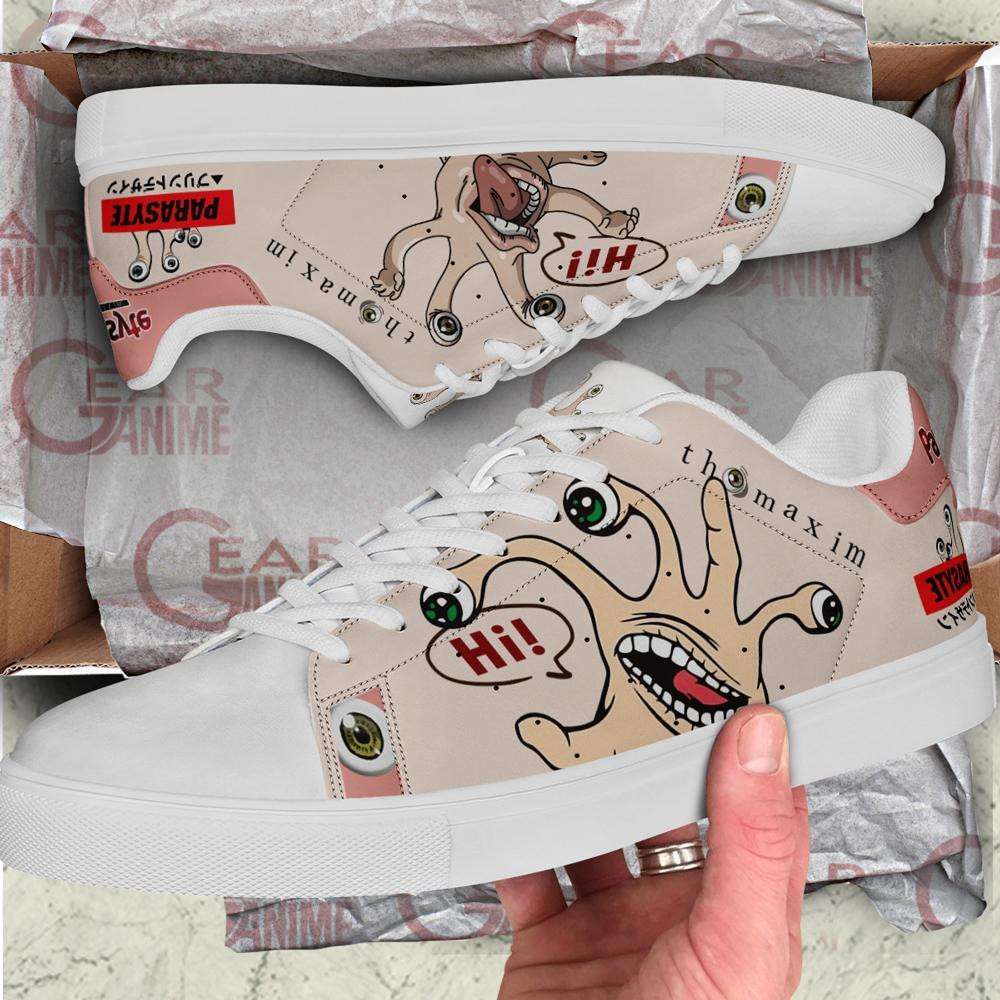 Parasyte Migi Skate Sneakers Horror Anime Shoes