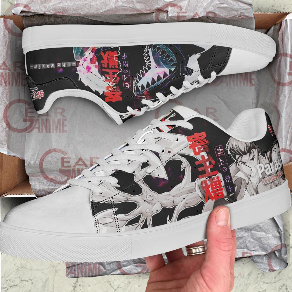 Parasyte Skate Shoes Horror Anime Sneakers