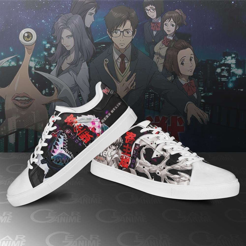 Parasyte Skate Shoes Horror Anime Sneakers